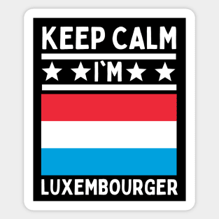 Luxembourger Sticker